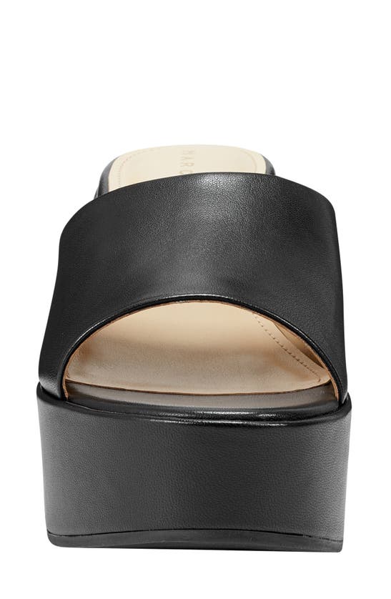 Shop Marc Fisher Ltd Forina Platform Slide Sandal In Black