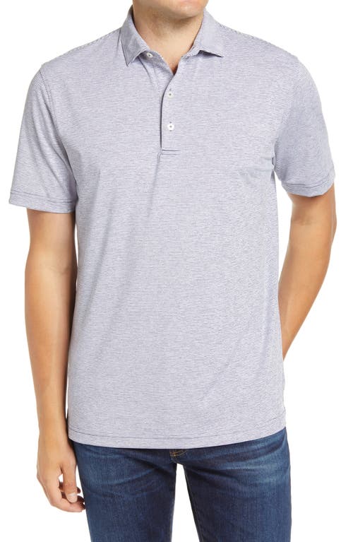 Lyndon Classic Fit Polo in Heather Twilight
