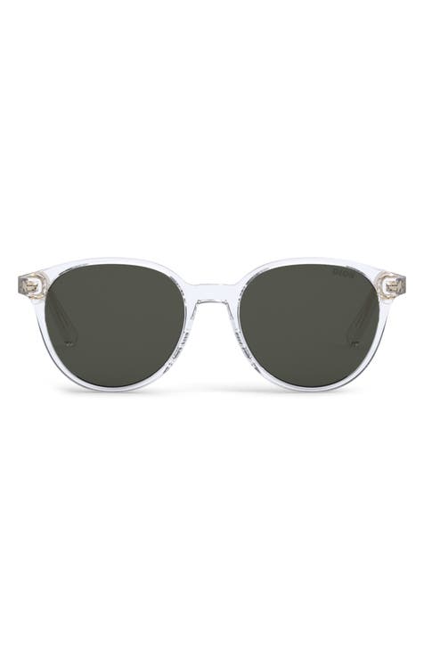 InDior R1I 53mm Round Sunglasses