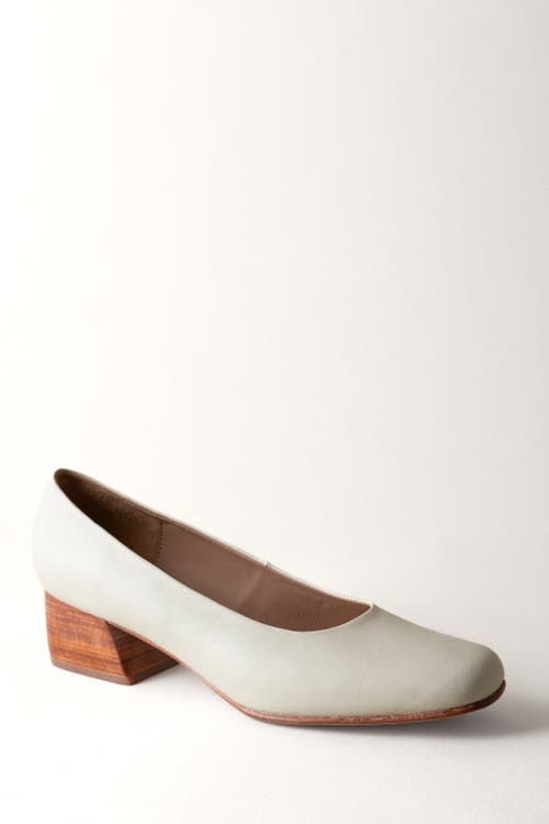 Shop Huma Blanco Luisa Pump In Bone