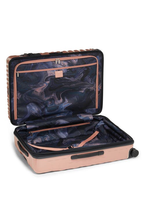 Shop Tumi 31-inch 19 Degrees Extended Trip Expandable Spinner Packing Case In Blush/navy Liquid Print