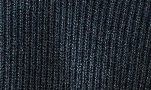 The Normal Brand Ribbed Cotton Blend Polo Sweater In Steel Blue
