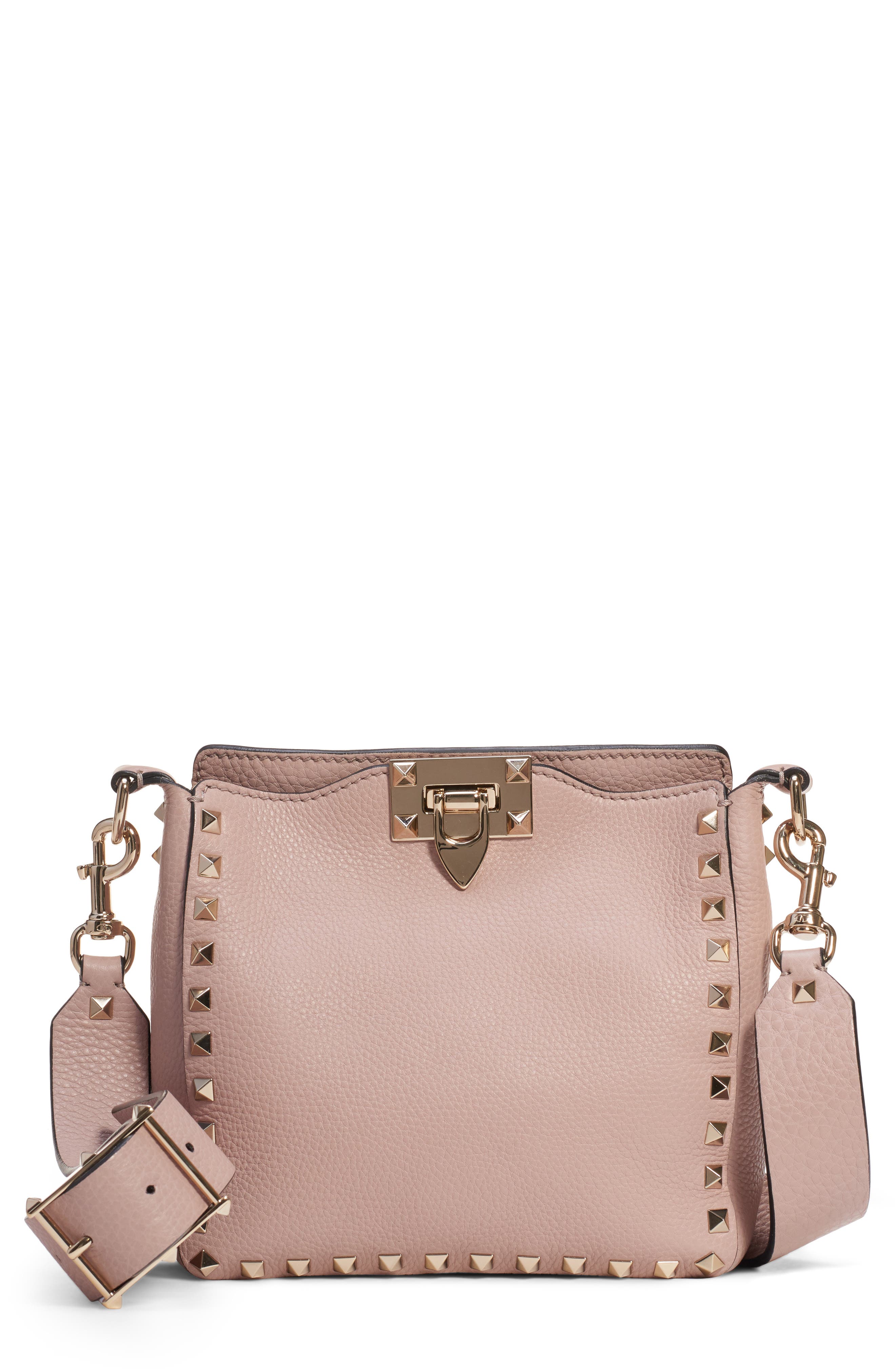 VALENTINO GARAVANI Rockstud Mini Hobo Crossbody Bag Nordstrom