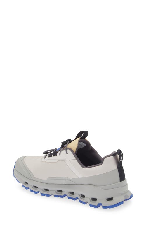 On Kids' Cloudhero Waterproof Running Shoe In Silver/fog