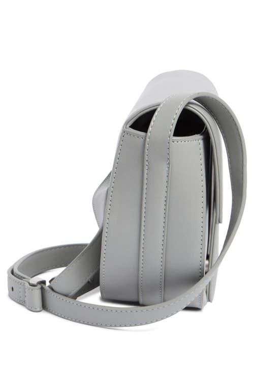 Bcbg Geo Half Moon Crossbody Bag In Grey