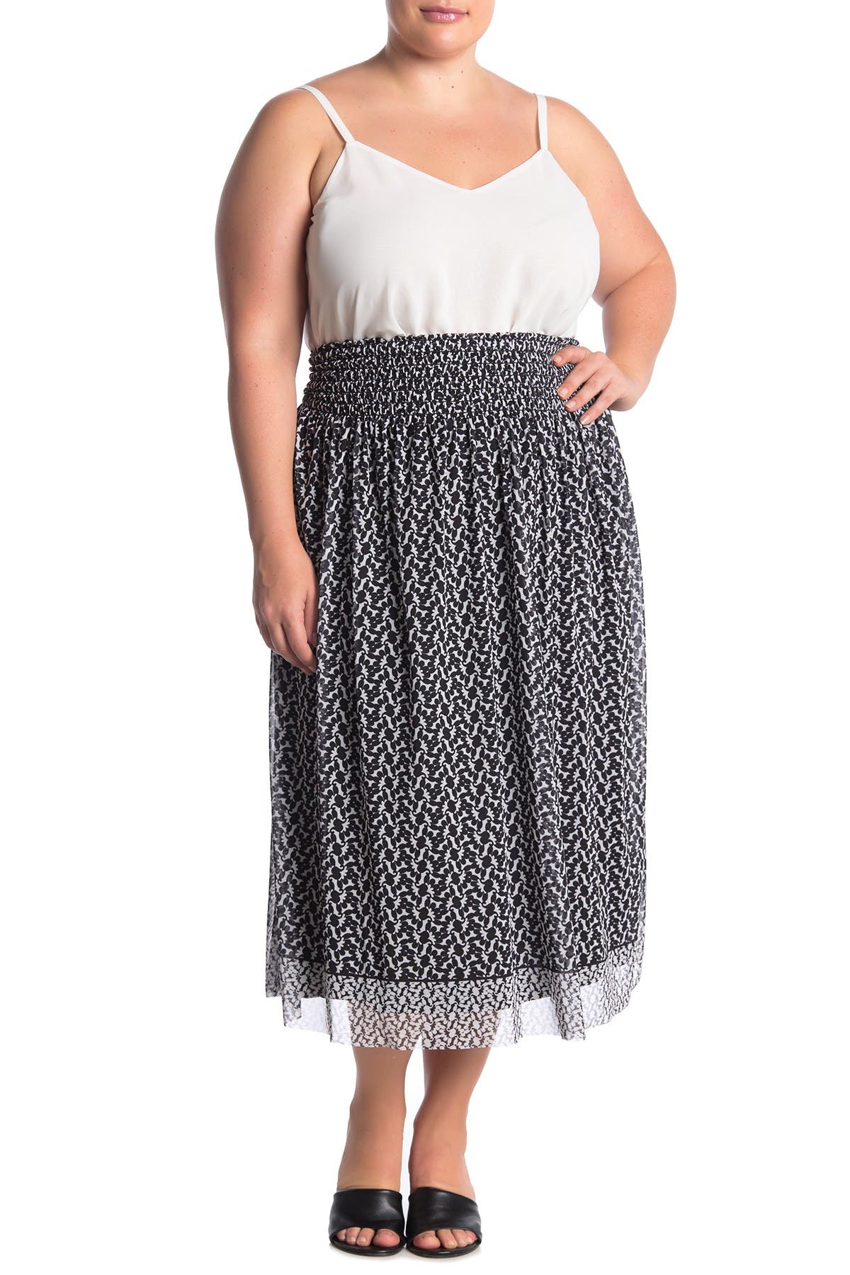 floral maxi skirt plus size