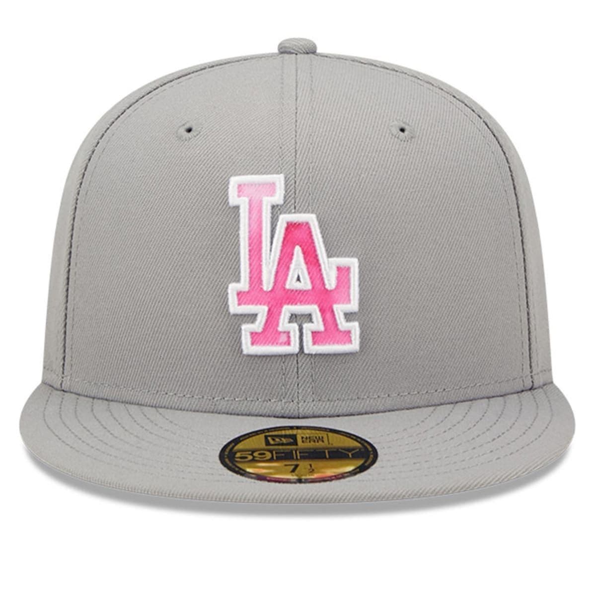 dodgers fitted trucker hat