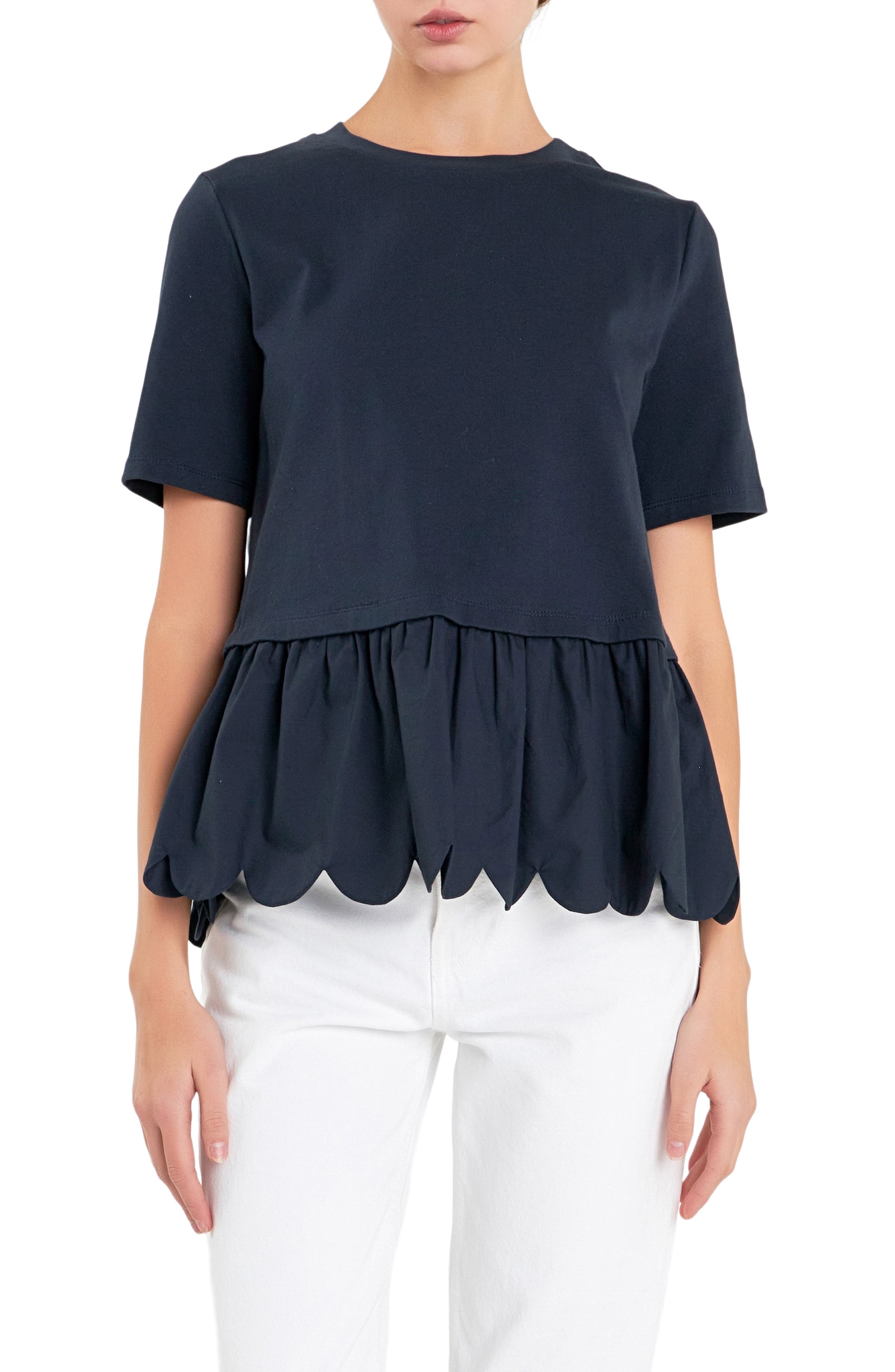 bp peplum tee