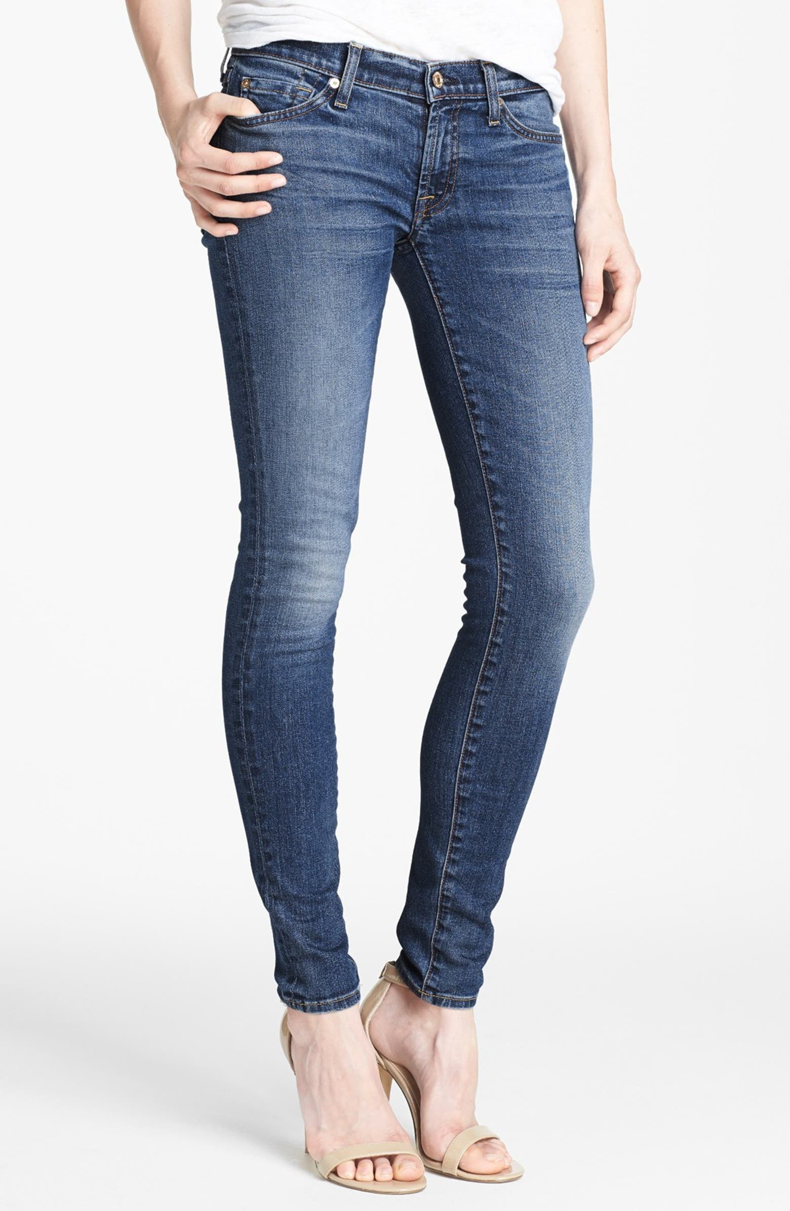 7 For All Mankind® 'The Skinny with Squiggle' Skinny Jeans | Nordstrom