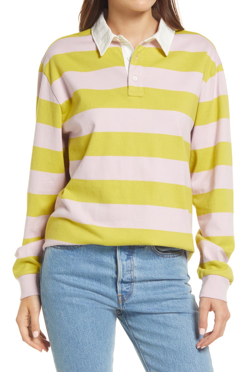 Levi's® Rudie Oversize Rugby Stripe Shirt | Nordstrom