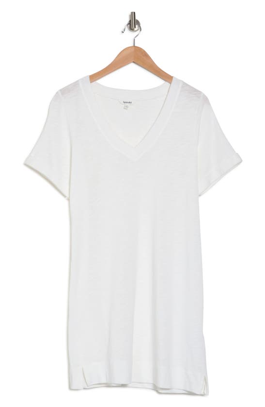 Splendid Sylvia T-shirt Dress In White