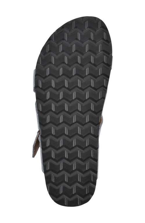 Shop White Mountain Footwear Graph Sandal In Blue Raspberry/suede