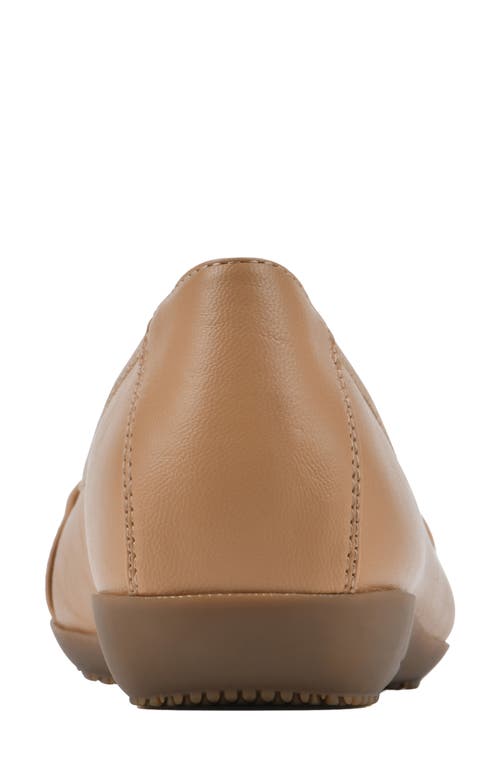 Cliffs By White Mountain White Mountain Charmed Flat In Tan/smooth