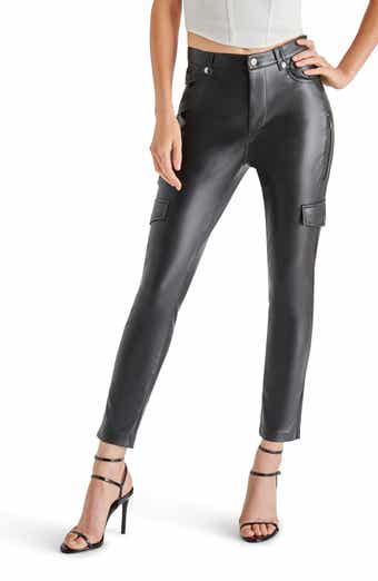 #14 New SPANX 20282R Women High Rise Leather Like Skinny Jeans Pants XL $148