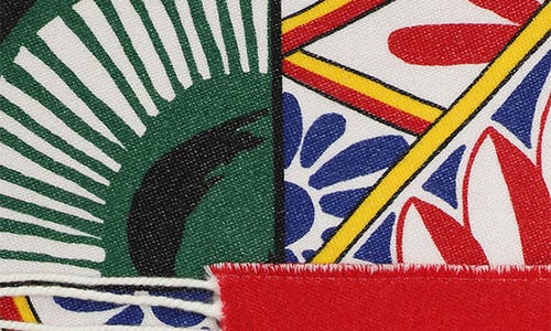 Dolce & Gabbana Dolce&gabbana Caretto Cashmere Throw Blanket In Red Multi