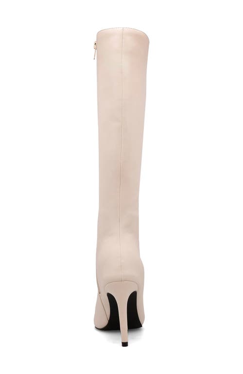 Shop Mia Marysol Pointed Toe Boot In Bone