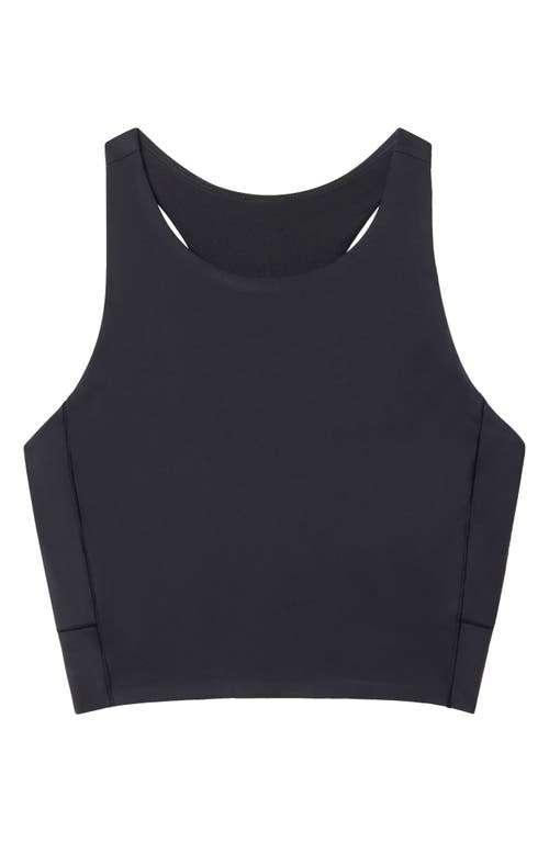 Shop Rhone Revive Longline Bra In Black