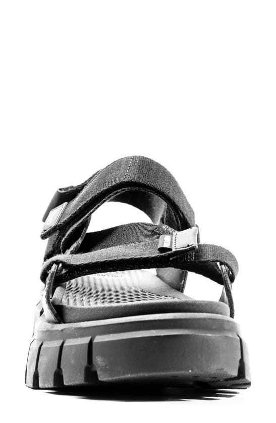 Palladium Revolt Mono Platform Sandal In Black
