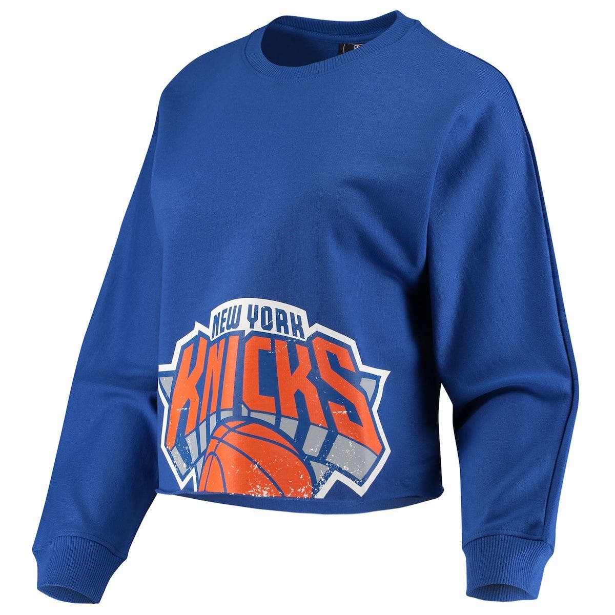 New York Knicks Cropped Long Sleeve 