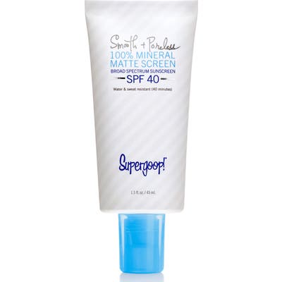 Supergoop! Smooth & Poreless 100% Mineral Matte Screen Sunscreen Spf 40 oz