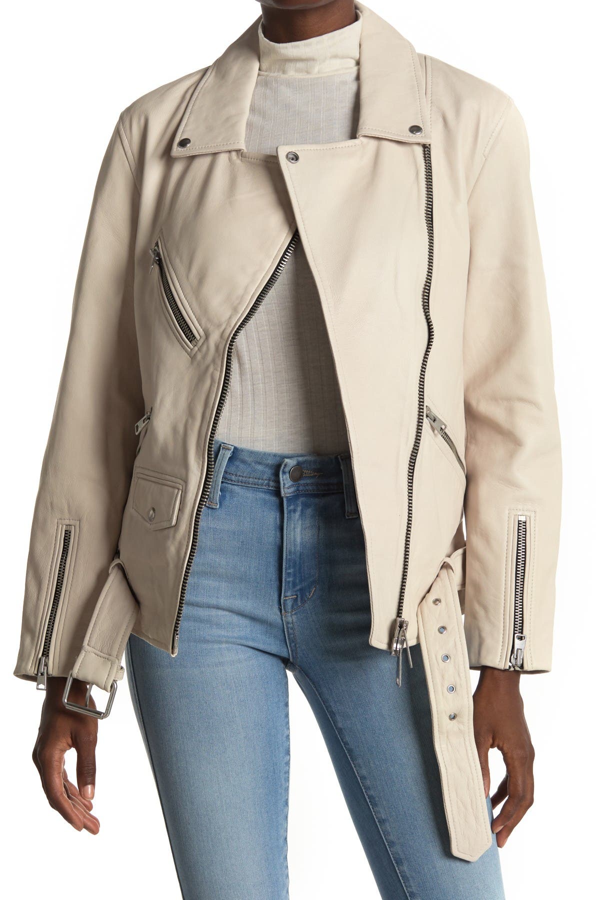 all saints oversized leather jacket