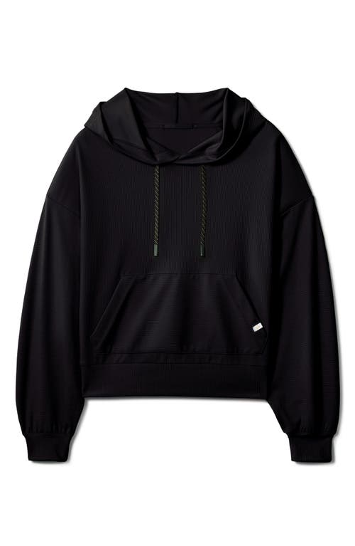 Shop Rhone Ripple Hoodie In Black