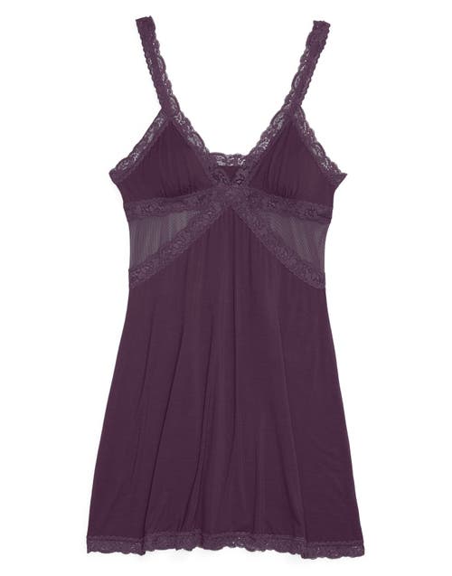 Shop Adore Me Primrose Slip In Dark Purple