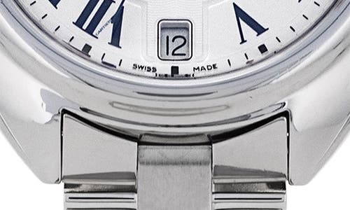 Shop Watchfinder & Co. Cartier  2019 Cle De Cartier Automatic Bracelet Watch, 35mm<br /> In Silver