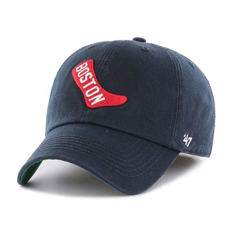 Men's Fanatics Branded Navy/White Boston Red Sox 2004 World Series Patch Team Trucker Snapback Hat