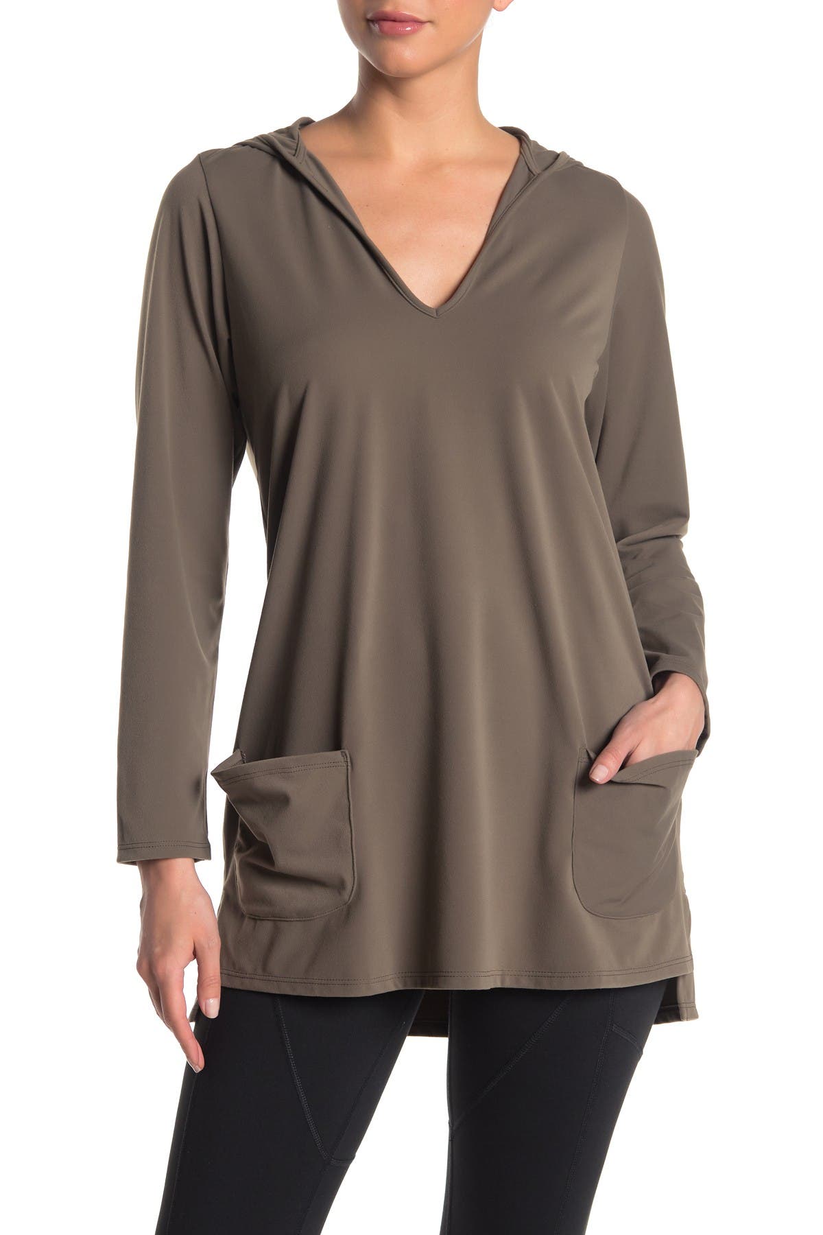 long tunic hoodie