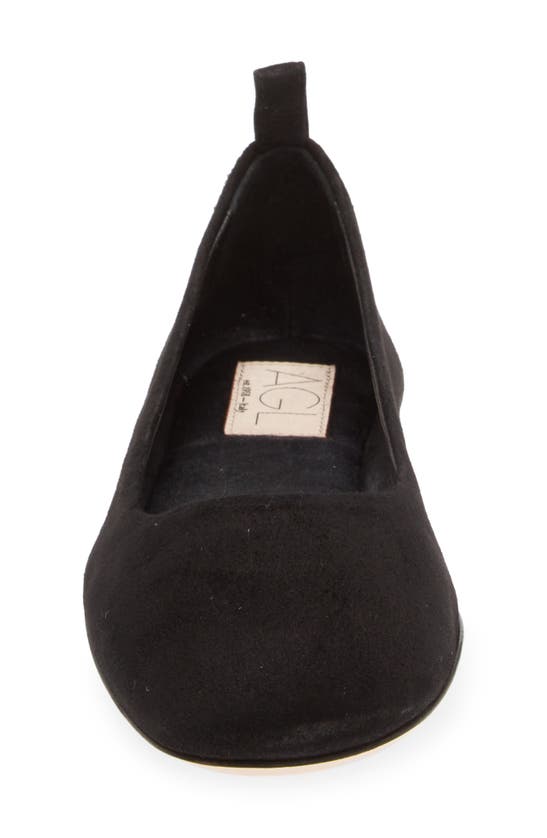 Agl Attilio Giusti Leombruni Kim Ballet Flat In Nero