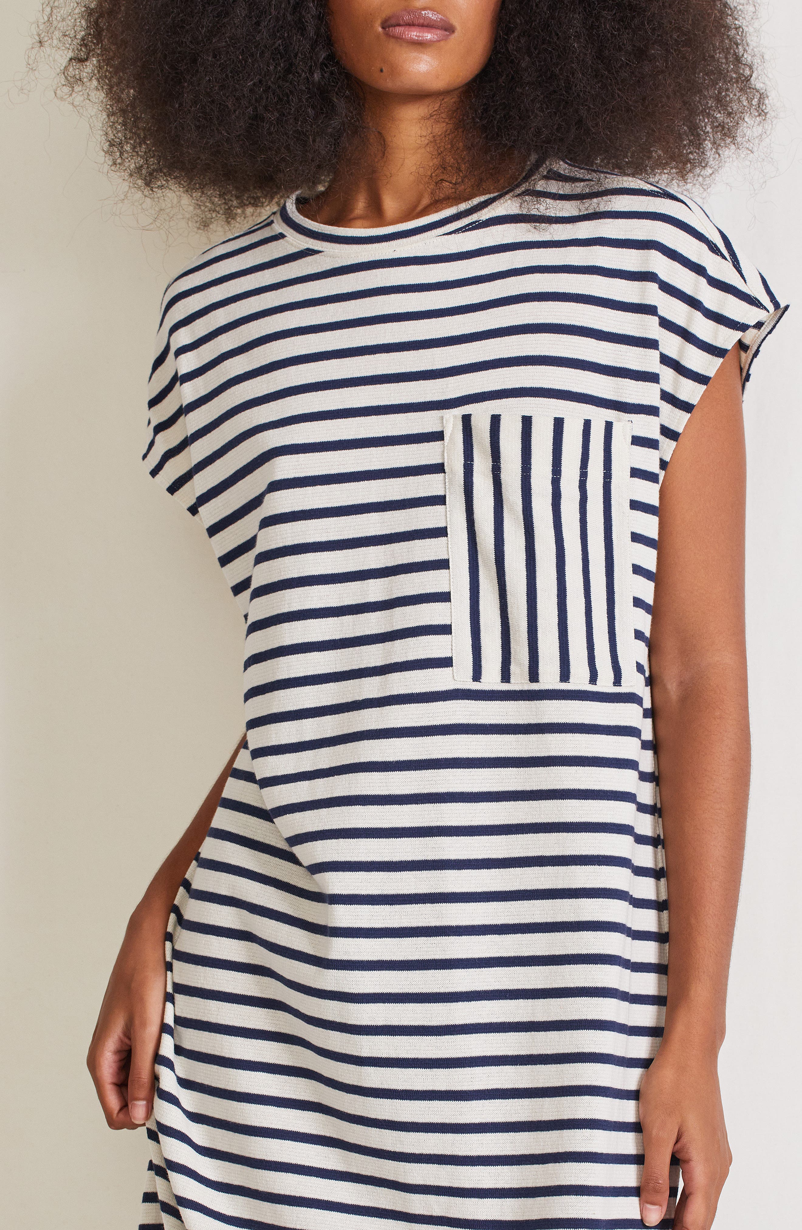 midi cotton t shirt dress