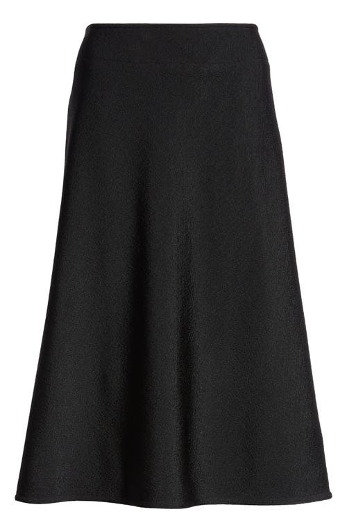 Jil Sander A-line Skirt In Black 001