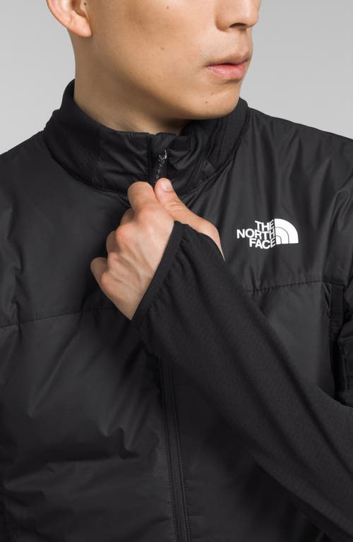 Shop The North Face Winter Warm Pro Heatseeker™ Eco Insulated Fleece Knit Jacket In Tnf Black-npf