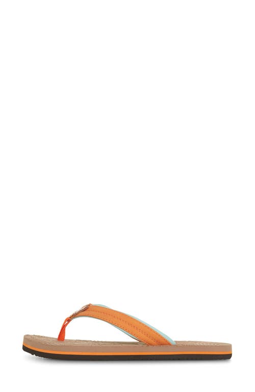 Floopi Textured Flip Flop Sandal In Tan