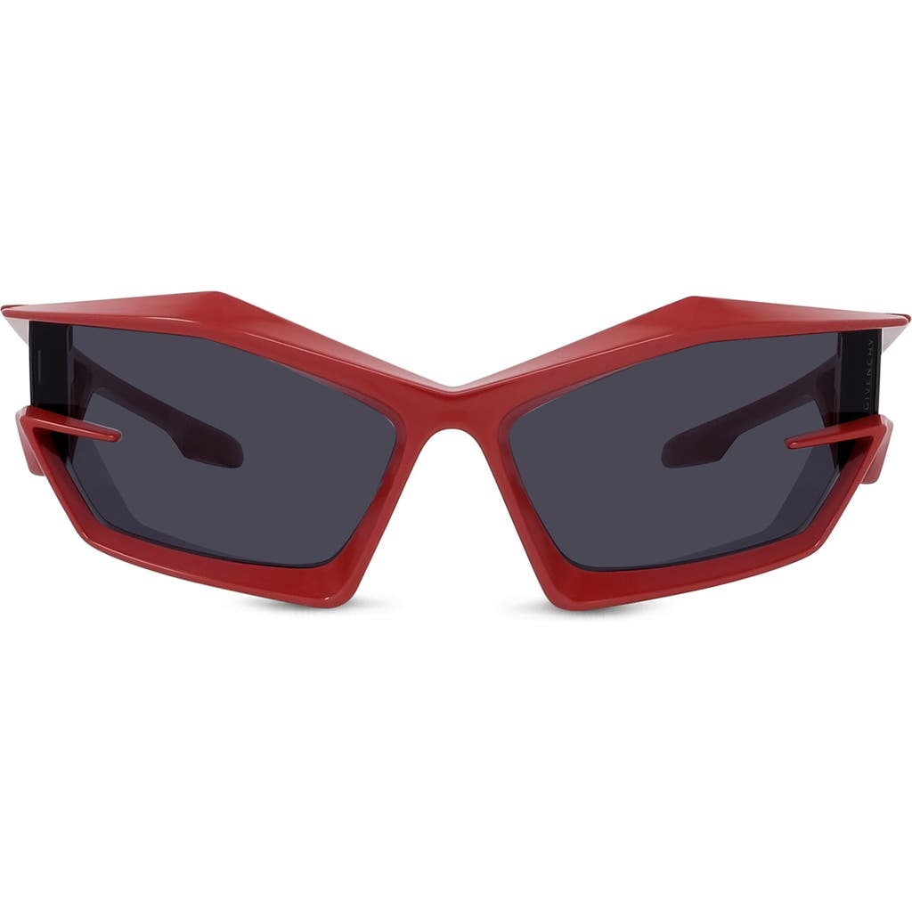 Givenchy Geometric Sunglasses In Red