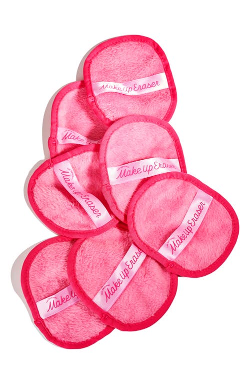 7-Day Chic MakeUp Eraser Set with Laundry Bag in Pink