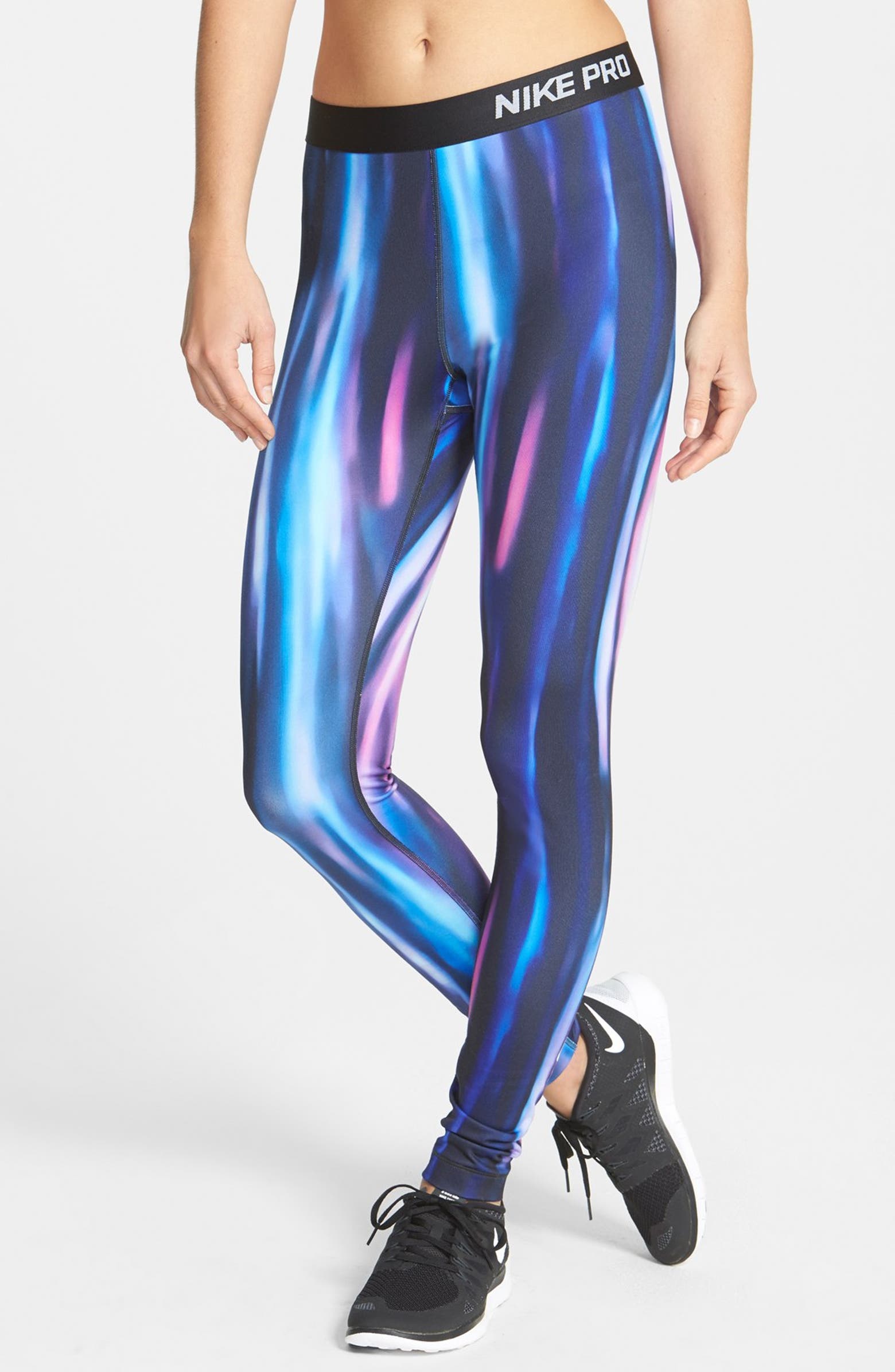 Nike 'Pro Hyperwarm Aurora' Fitted Pants | Nordstrom