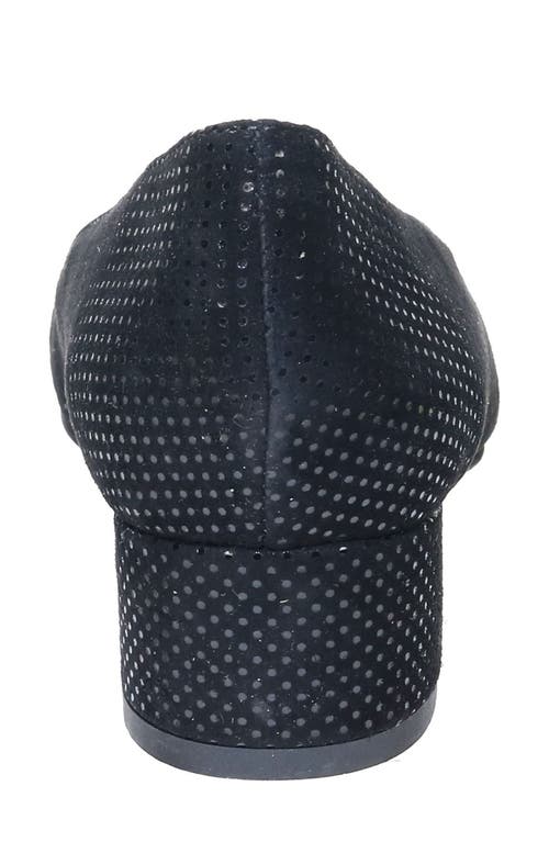 David Tate Freedom Pump In Black Mini Lizard