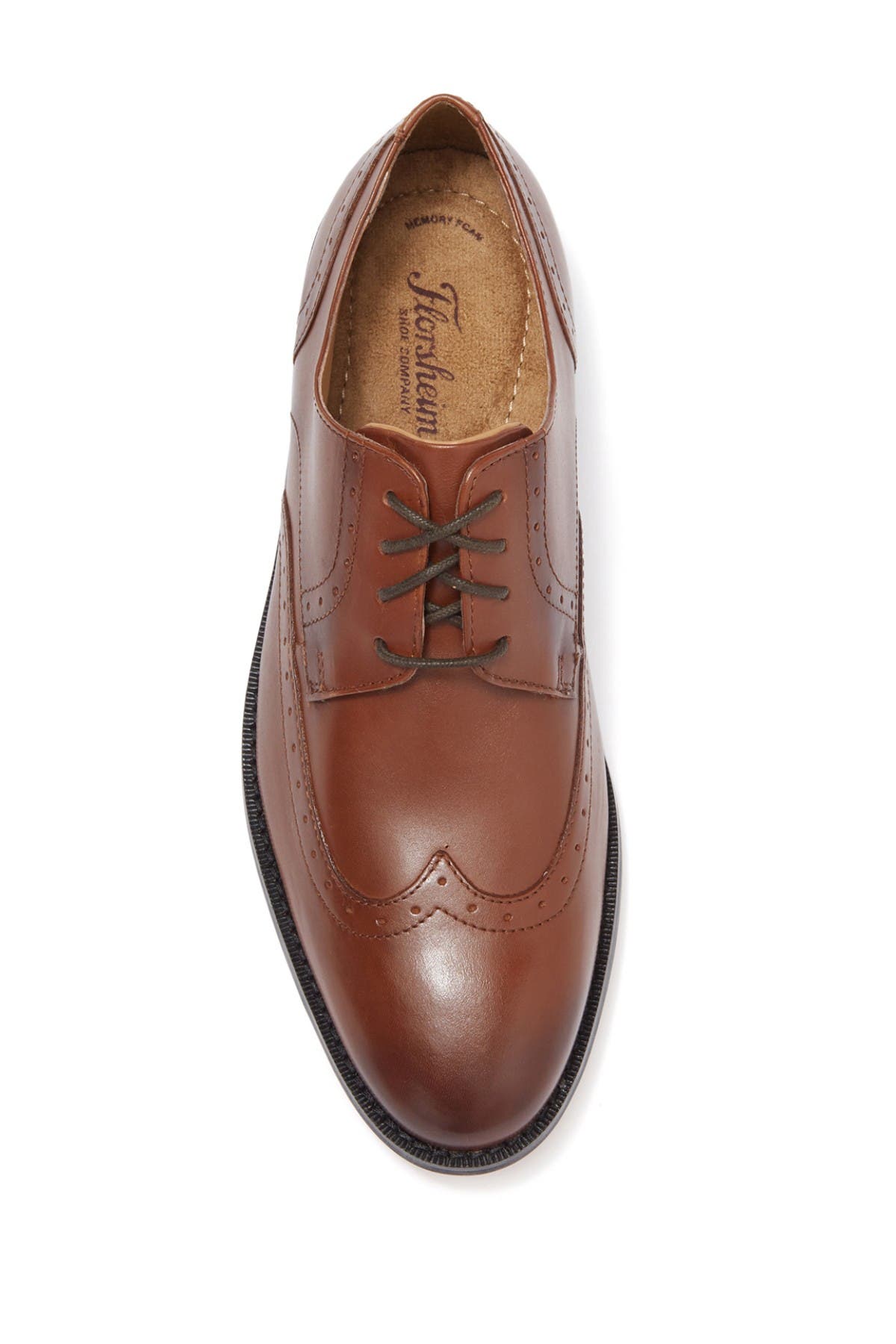 Florsheim Saluzzo Wingtip Derby In Rust 