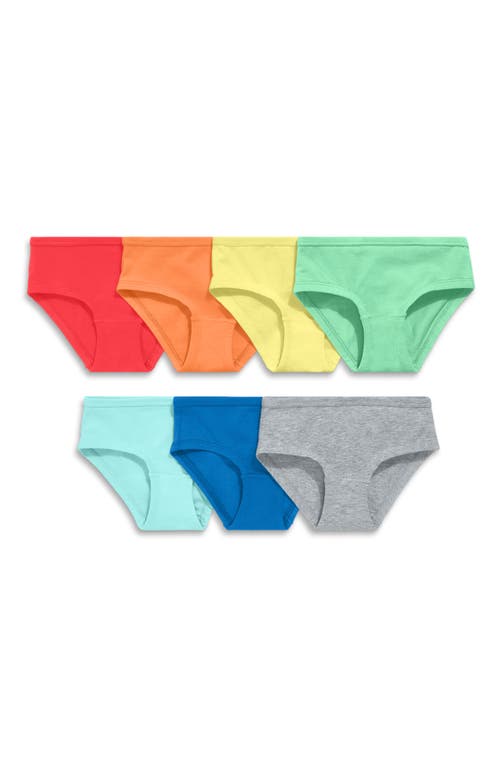 Primary Bikini 7-pack In Rainbow Solid Mix
