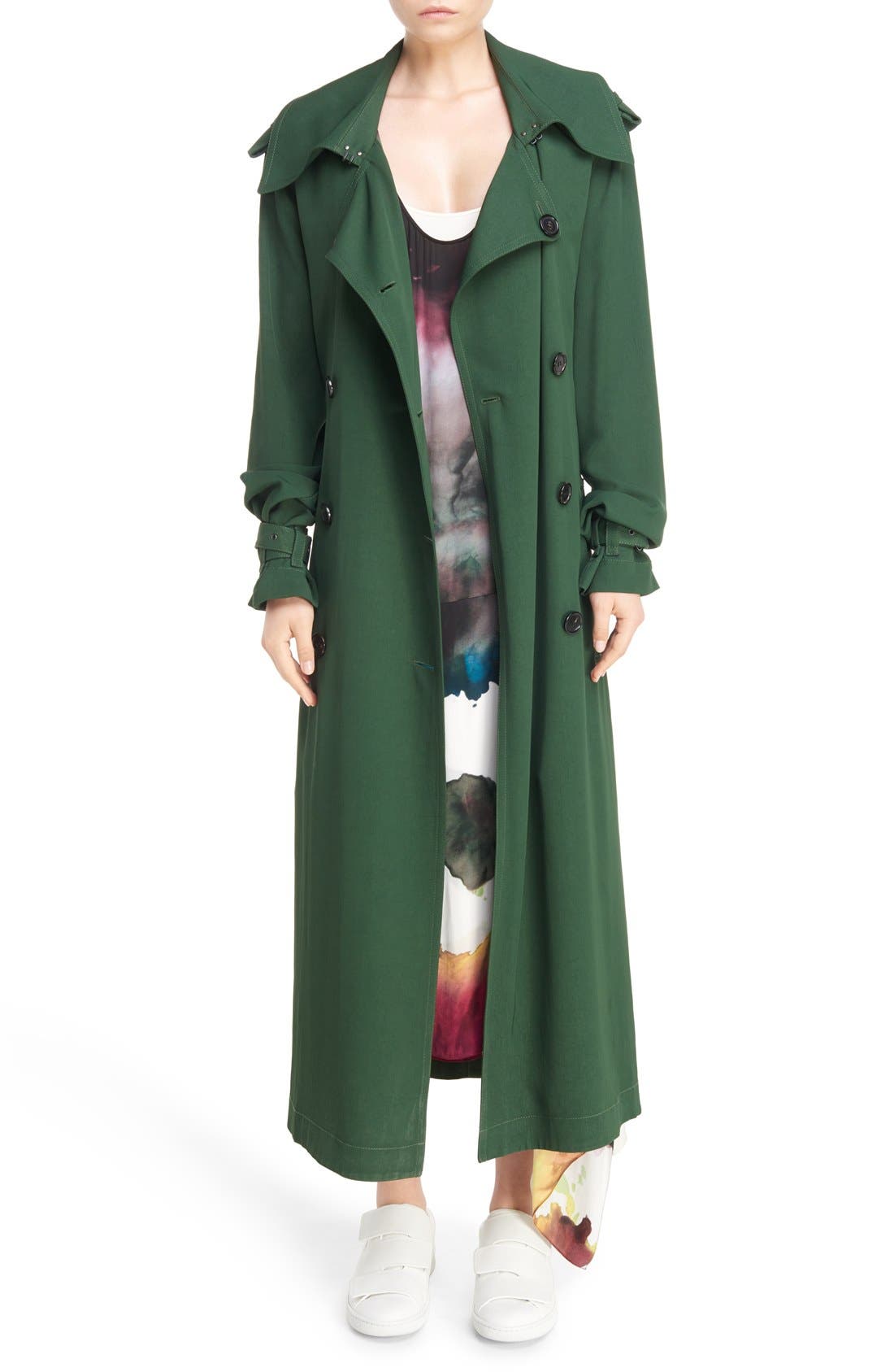 acne studios lucie trench coat