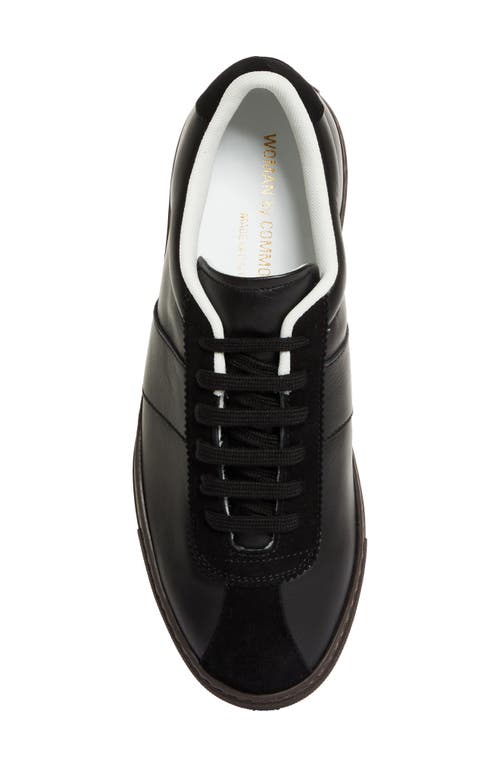 Shop Common Projects Field Sneaker In Black