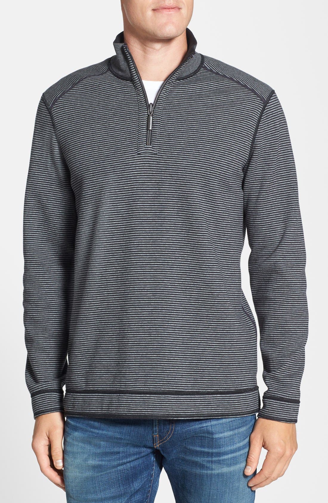 tommy bahama quarter zip pullover