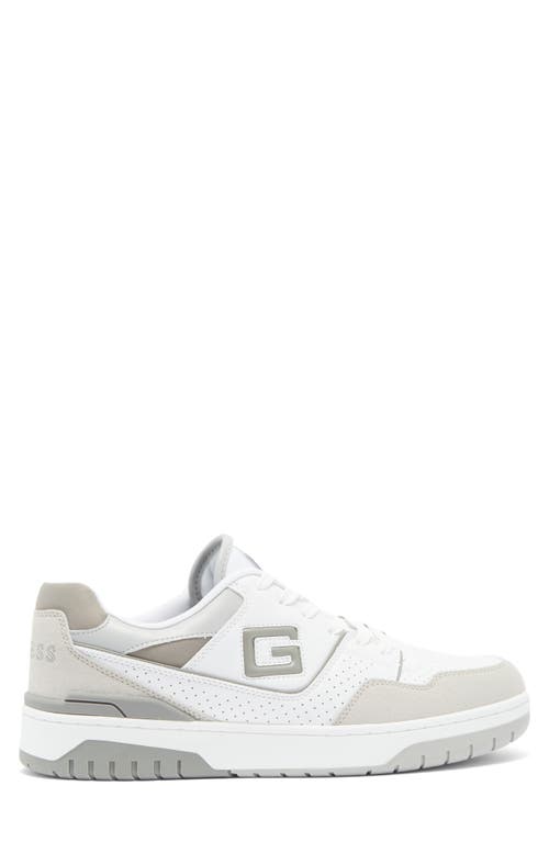 Shop Guess Narsi Sneaker In Grey/white Multi