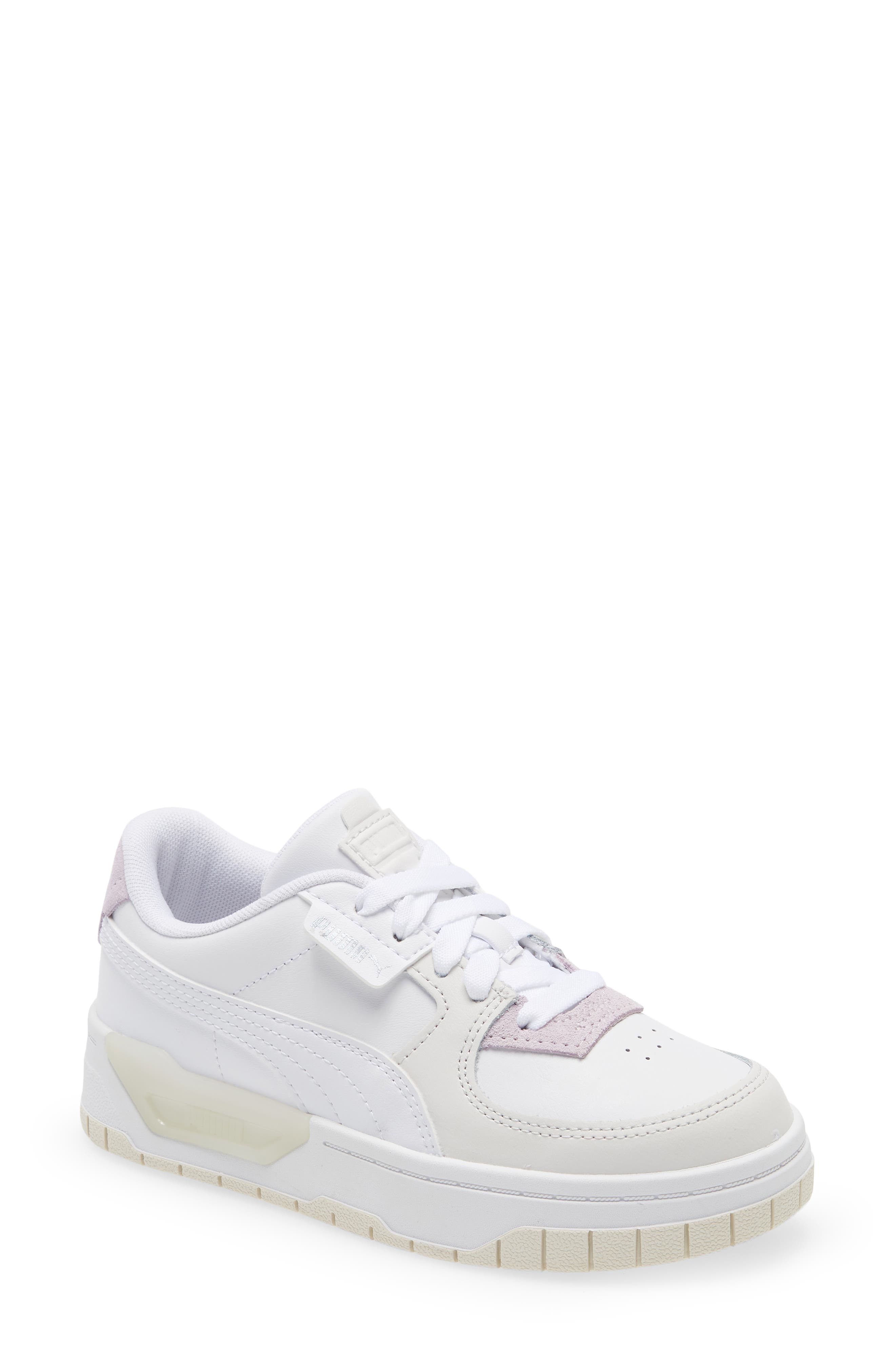 white baby puma shoes