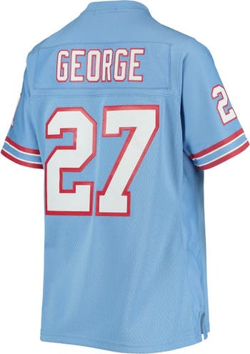 Mitchell & Ness Legacy Eddie George Tennessee Oilers White 1998 Jersey
