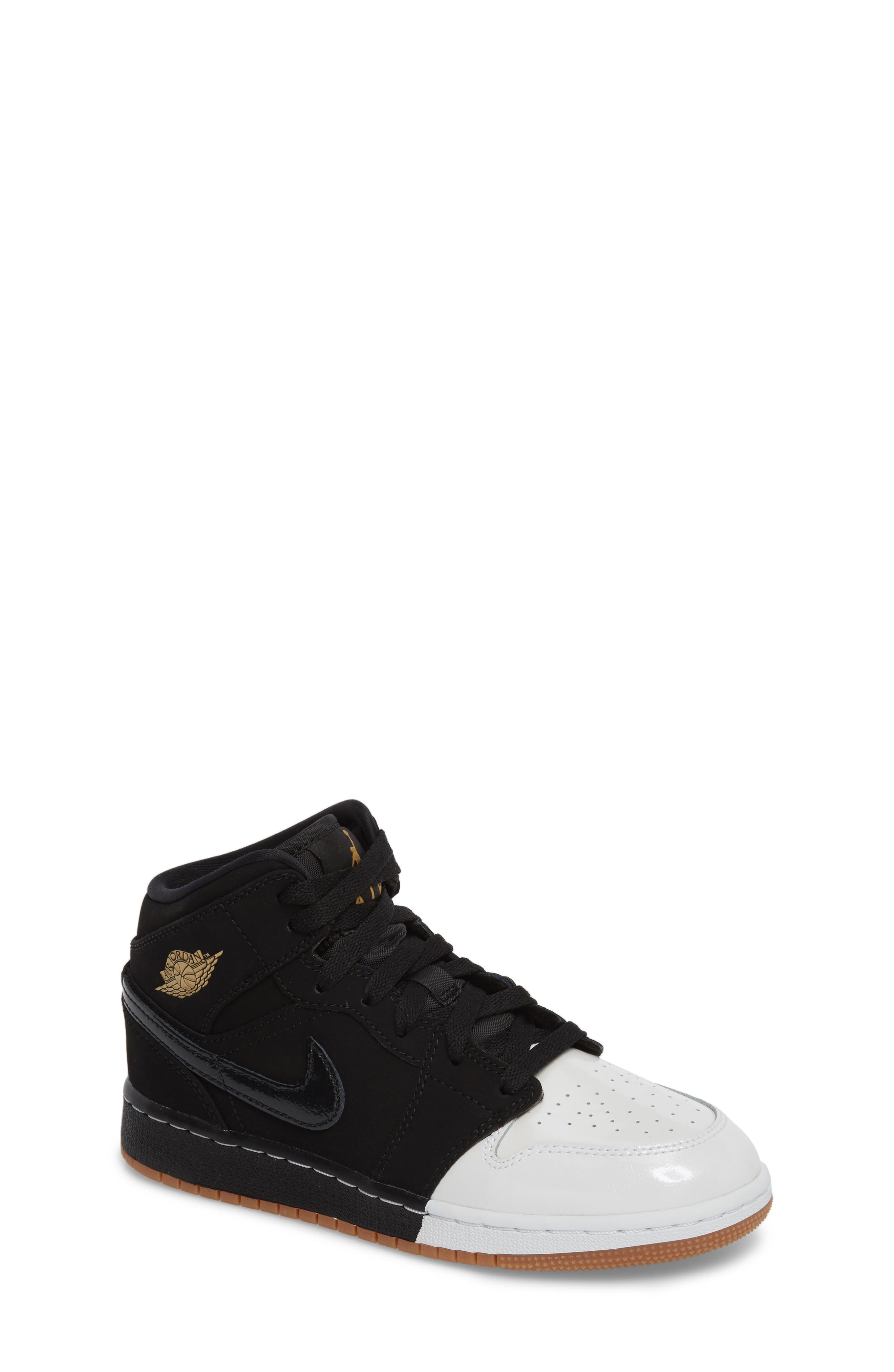 Nike 'Air Jordan 1 Mid' Sneaker (Big 