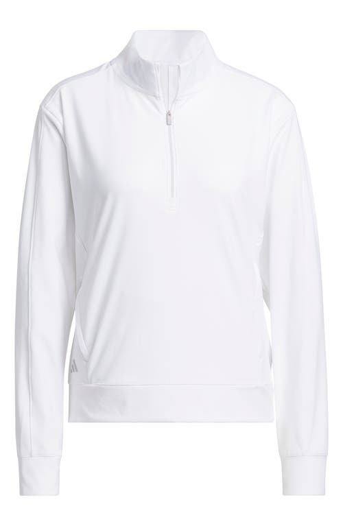 Ultimate365 Performance Half-Zip Golf Pullover in White