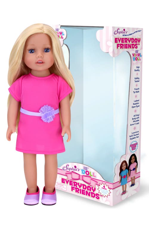 Teamson Kids Sophia's Heritage Collection Everyday Friends 18-Inch Doll in Hot Pink at Nordstrom